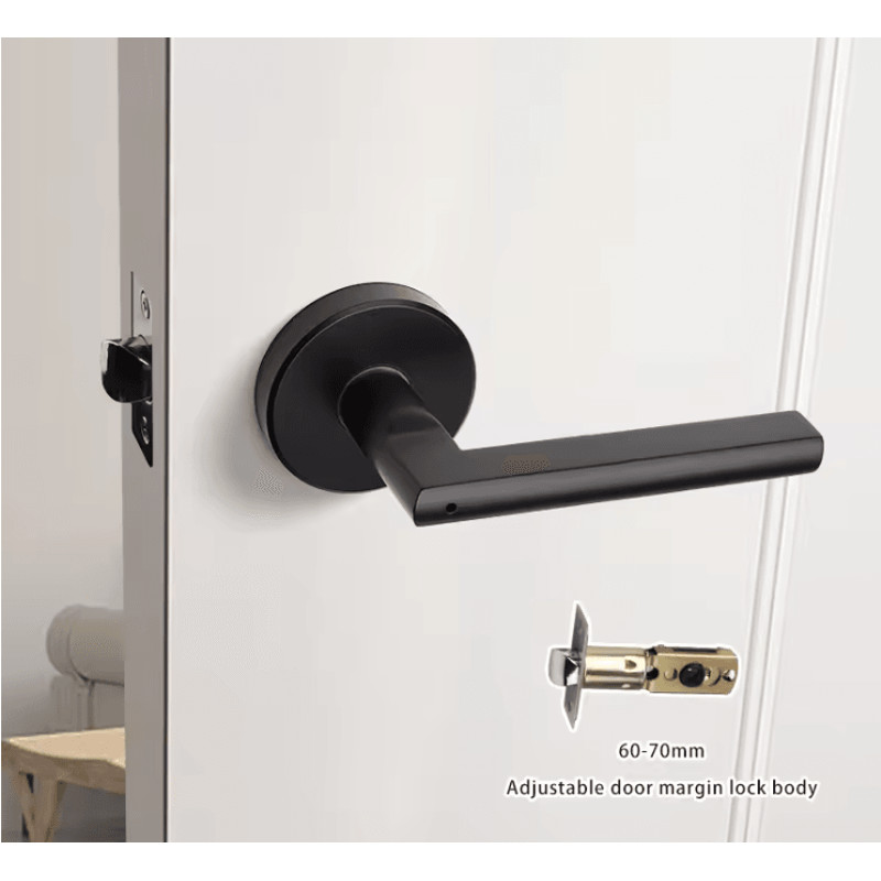 HomeGuard Stainless Bathroom Handle Lock With Indicator 4