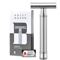 BAILI Poseidon Stainless Steel Double Edge Safety Razor Classic Wet Shave With Platinum Blades 0