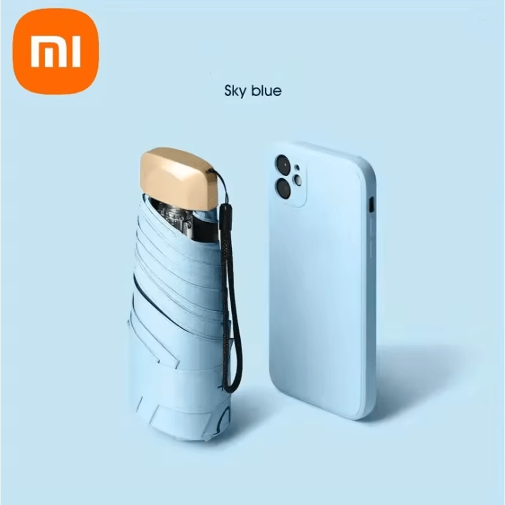Xiaomi Capsule Mini Umbrella Ultra Light Dual Use Rain And UV Pocket Umbrella 10