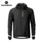 ROCKBROS Lightweight Waterproof Cycling Rain Jacket With Reflective Hood 0