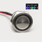 Stainless Steel 22 Mm Flat Head LED Piezo Touch Switch Waterproof IP68 1