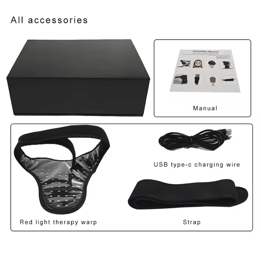 RejuveFlex LED Infrared Abdominal Massage Belt For Pain Relief 2