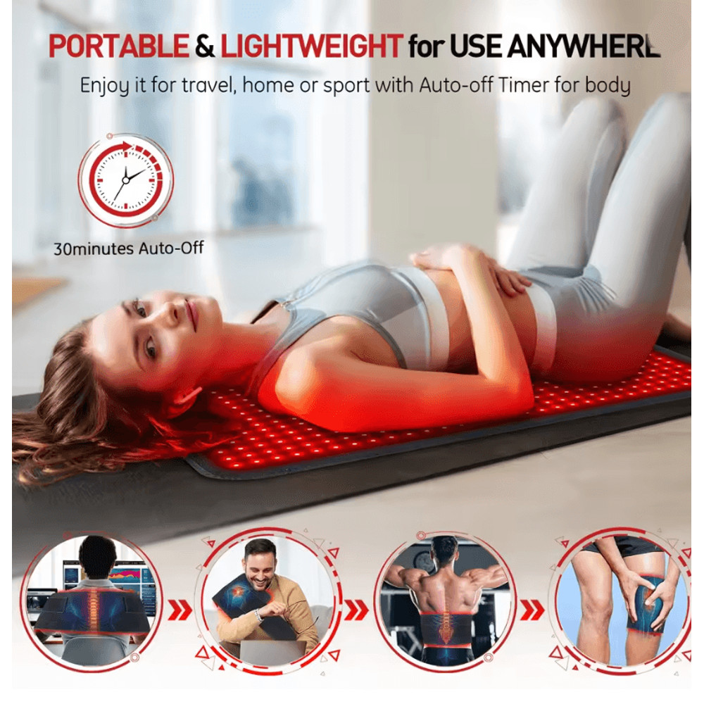 RejuvaWave 850nm Infrared Pain Relief Heating Pad Belt 2