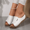 SummerStep Wedge Breathable Buckle Sandals For Women 4