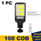SolarSense 4 Pack Waterproof LED Outdoor Motion Sensor Light 2