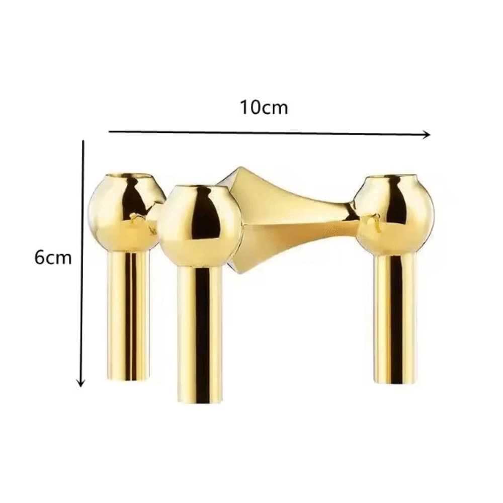 MoleCandle Nordic Metal Candle Holder 1