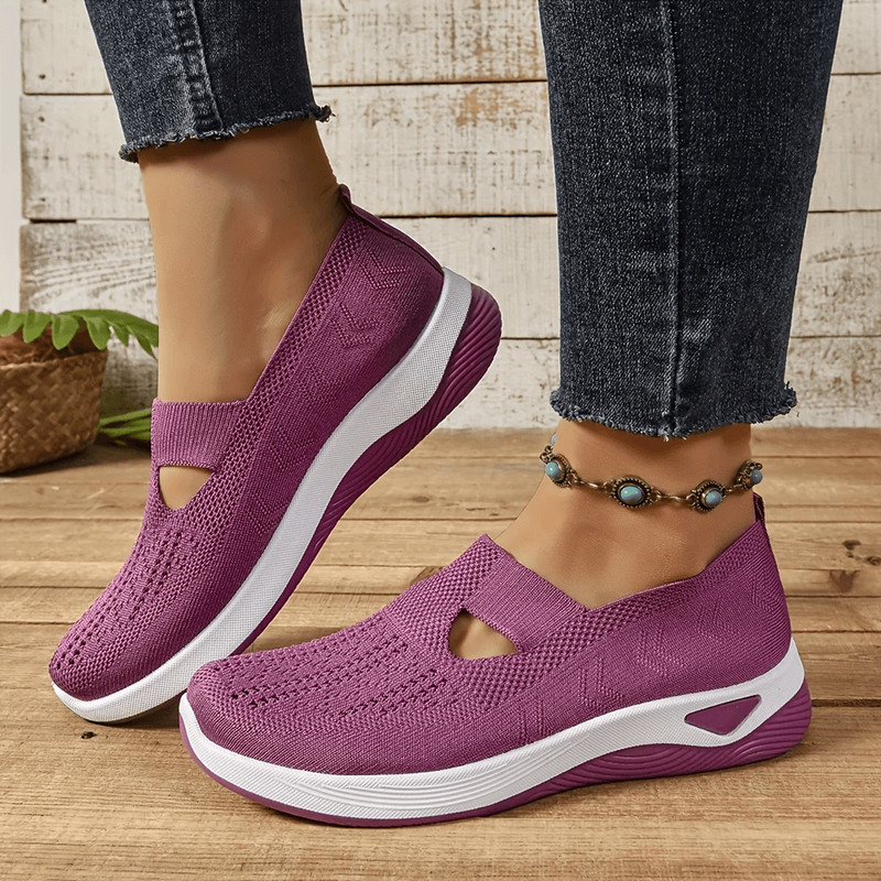 AirEase Women Breathable Mesh Walking Shoes 5