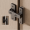 LockEase Surface Mounted Deadbolt Latch 0