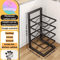 Adjustarack Multi Layer Adjustable Pot Rack Organizer Stainless Steel Kitchen Pot Storage Rack 7