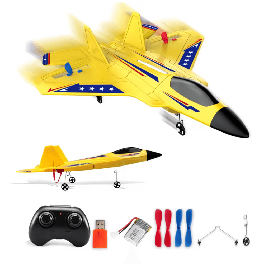 SkyMaster SU35 RC Plane Remote Control Airplane Foam Glider With LED Lights 7