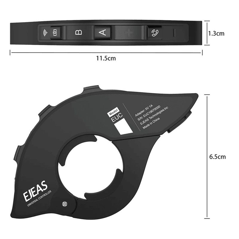 EJEAS EUC Motorcycle Handlebar Bluetooth Remote Controller 4