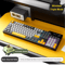 Ajazz AK35I V3 MAX Gasket Mechanical Keyboard TriMode Wired Bluetooth Wireless Gaming Keyboard 4