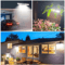 SunGuard Clip On Solar Motion Sensor Light Outdoor Waterproof Fence Security Lamp 1