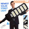 SunVolt 100000 LM Solar Street Light Outdoor Waterproof LED Dusk To Dawn Security Lamp 0