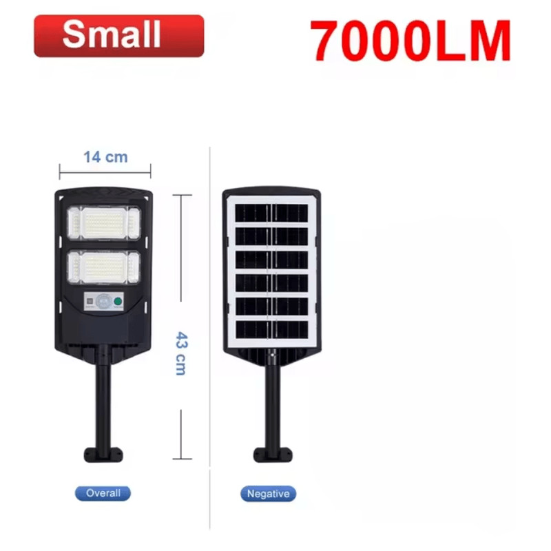 SunVolt 100000 LM Solar Street Light Outdoor Waterproof LED Dusk To Dawn Security Lamp 3