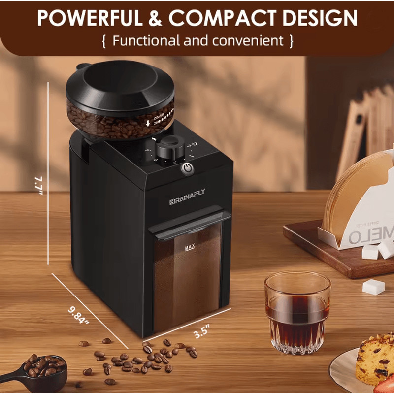 Automatic 28 Setting Burr Coffee Grinder 1