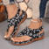 Colorful Wedge Beach Sandals For Women 2