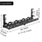 Telescopic UnderDesk Cable Management Tray 4