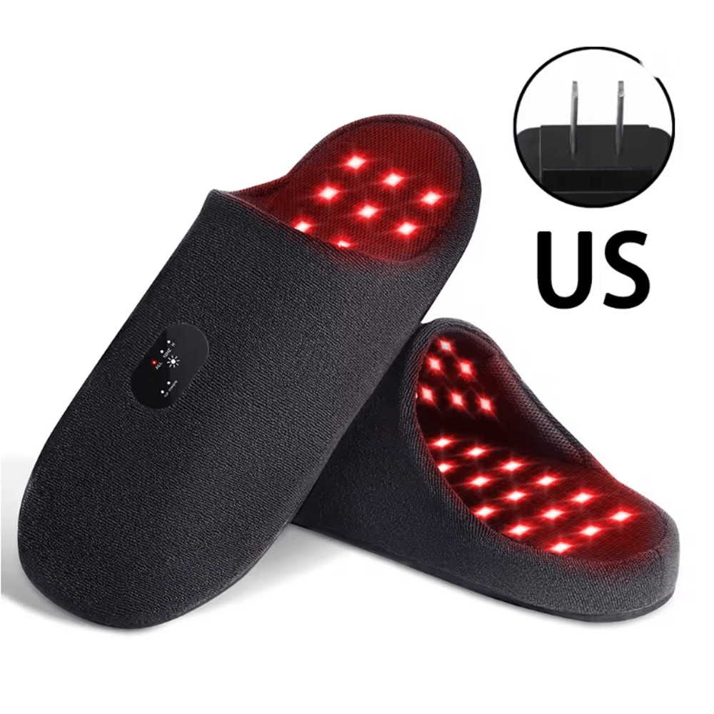 Astarexin Tri Wave Red Light Therapy Slippers For Foot Pain Relief 3