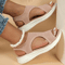 OceanBreeze Mesh Platform Wedge Sandals Women Light Casual Summer Shoes 7