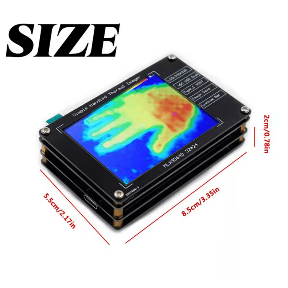 ThermalSight 32x24 Thermal Infrared Camera MLX90640 Module 4
