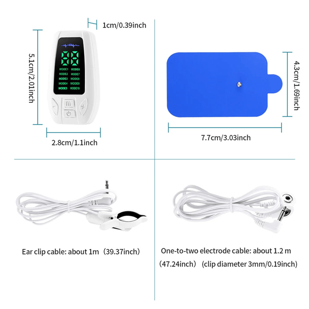 SlumberEase 10Mode CES Microcurrent Sleep Aid Device 5