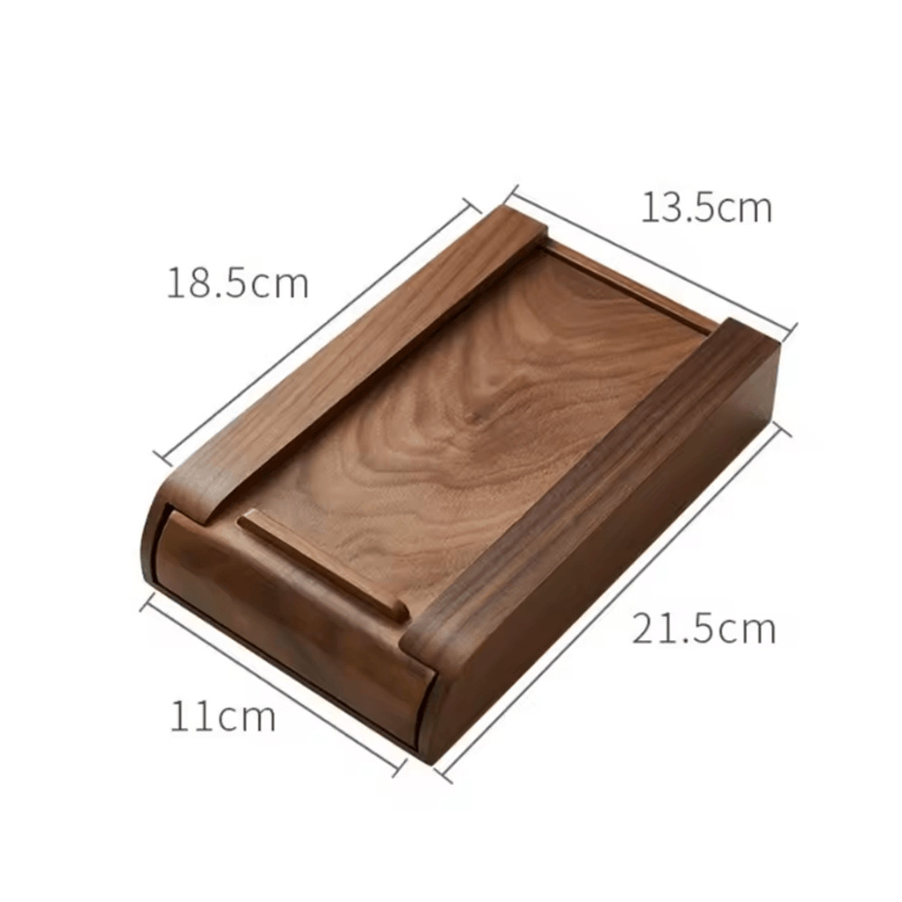 Natural Wooden Under Desk Sliding Storage Drawer 5