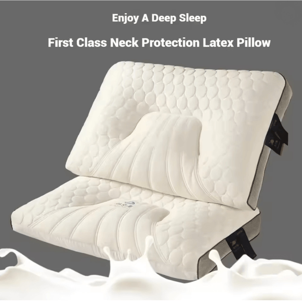 Capsule Neck Pillow Breathable Mesh With Three Dimensional Edge Support 1