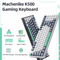Machenike K500 94 Key Hot Swappable RGB Mechanical Keyboard 0