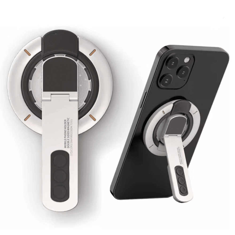 MagSafe Magnetic Finger Ring Grip And Stand For IPhone 12 To 16 4
