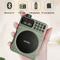 Mini Digital FM Radio Bluetooth Speaker With USB TF Card Display 0