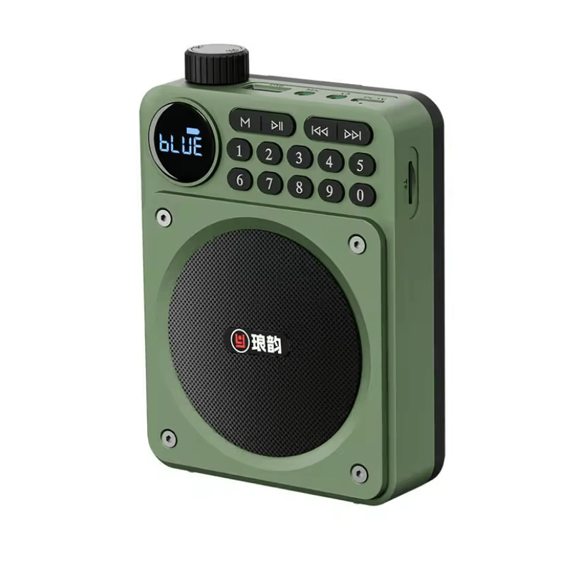 Mini Digital FM Radio Bluetooth Speaker With USB TF Card Display 5