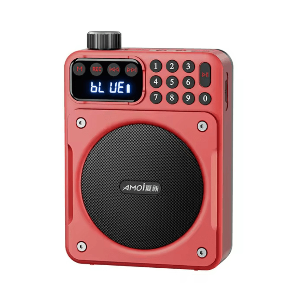 Mini Digital FM Radio Bluetooth Speaker With USB TF Card Display 7