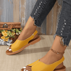 rome style retro buckle platform sandals for women lightweight beach shoes