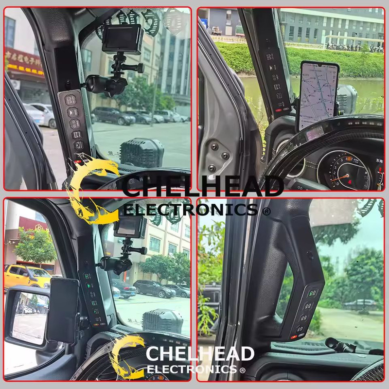 Jeep JL 6 Gang Wireless Grab Handle Switch Panel For Wrangler And Gladiator 2018 To 2023 5