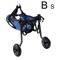Pet Mobility Aid Adjustable Wheelchair For Disabled Rear Legs 2
