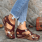 Womens Lightweight Slip On Summer Sandals Breathable Minimalist Flat Beach Shoes 1