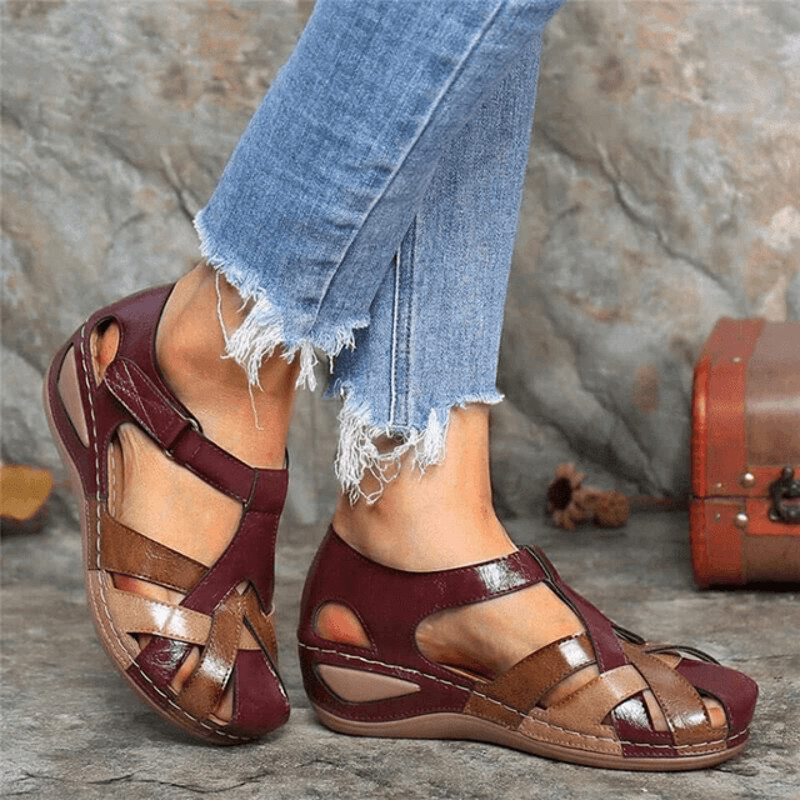 Womens Lightweight Slip On Summer Sandals Breathable Minimalist Flat Beach Shoes 1