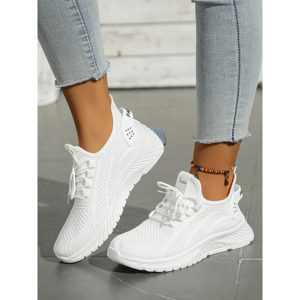 Womens FlyWeave Breathable Casual Sneakers Lightweight Sport Shoes 0