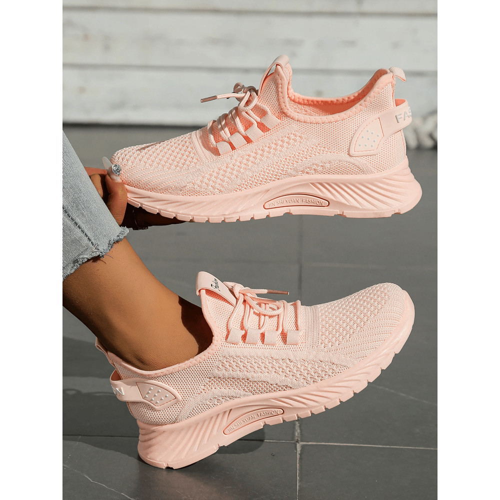 Womens FlyWeave Breathable Casual Sneakers Lightweight Sport Shoes 5