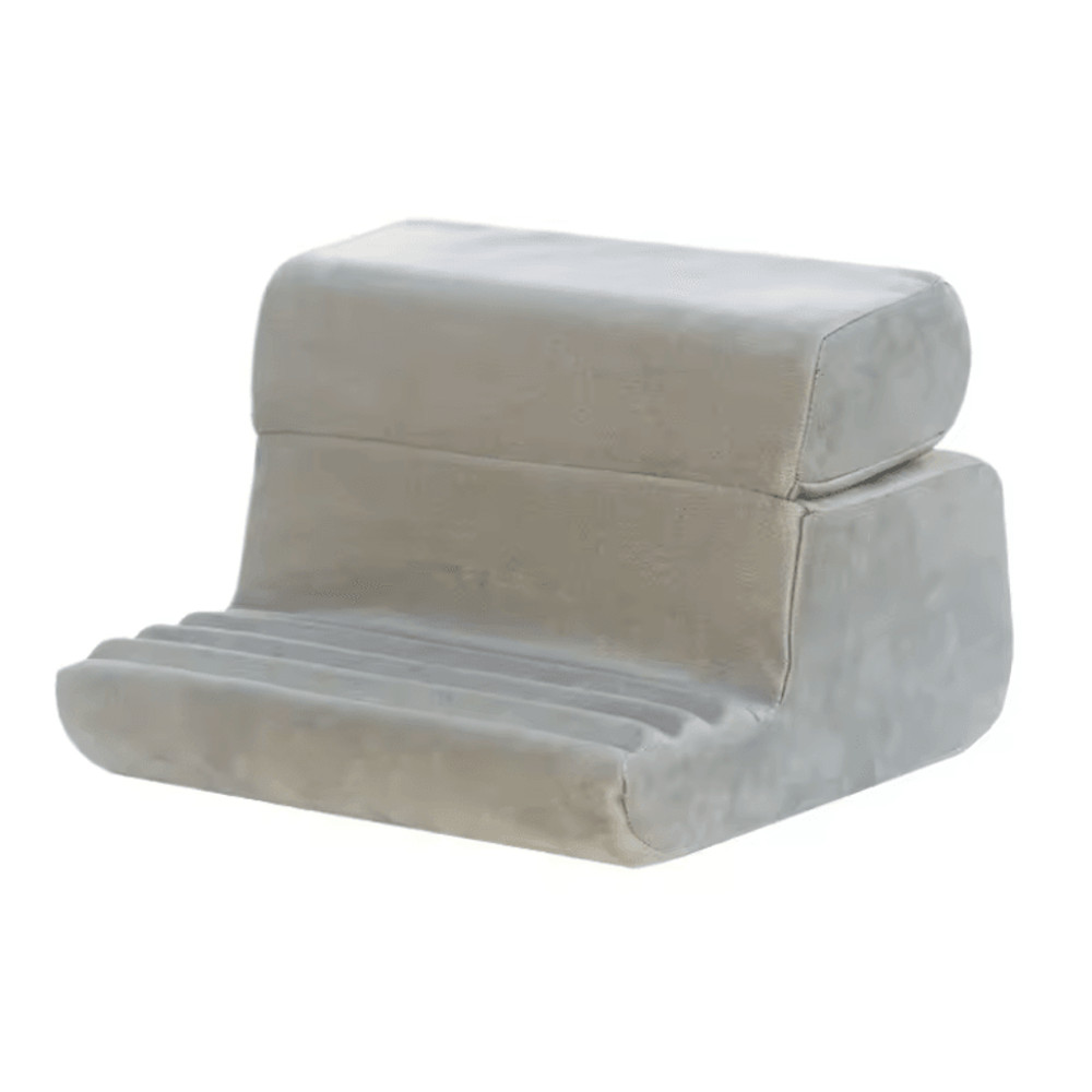 Ergonomic Tablet Stand Pillow For Hands Free Reading And TV In Bed 4