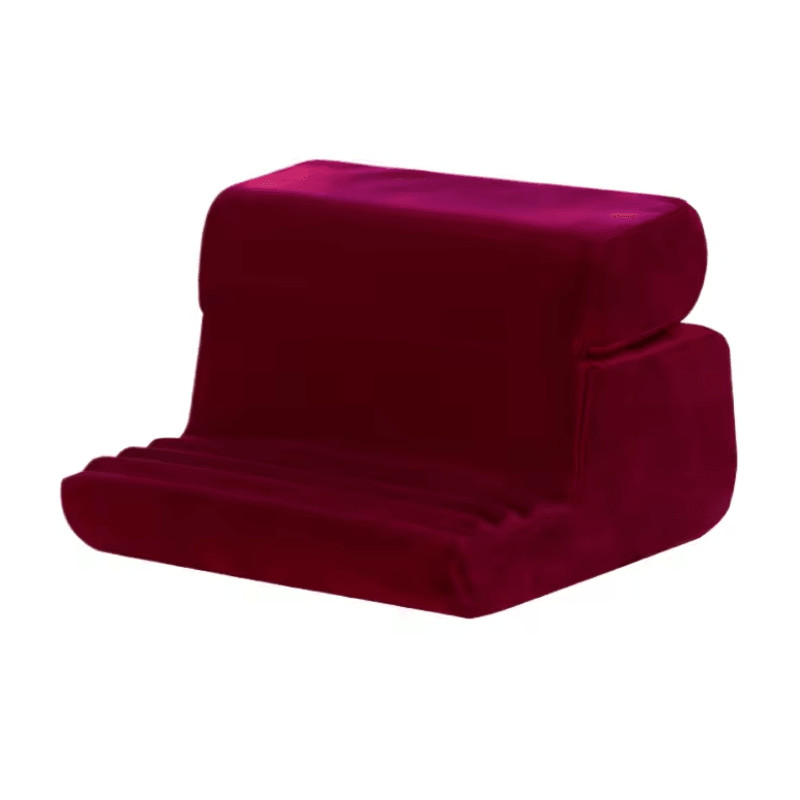 Ergonomic Tablet Stand Pillow For Hands Free Reading And TV In Bed 5