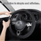 All Season Suede Steering Wheel Cover Ultra Thin Breathable Non Slip Protector 1
