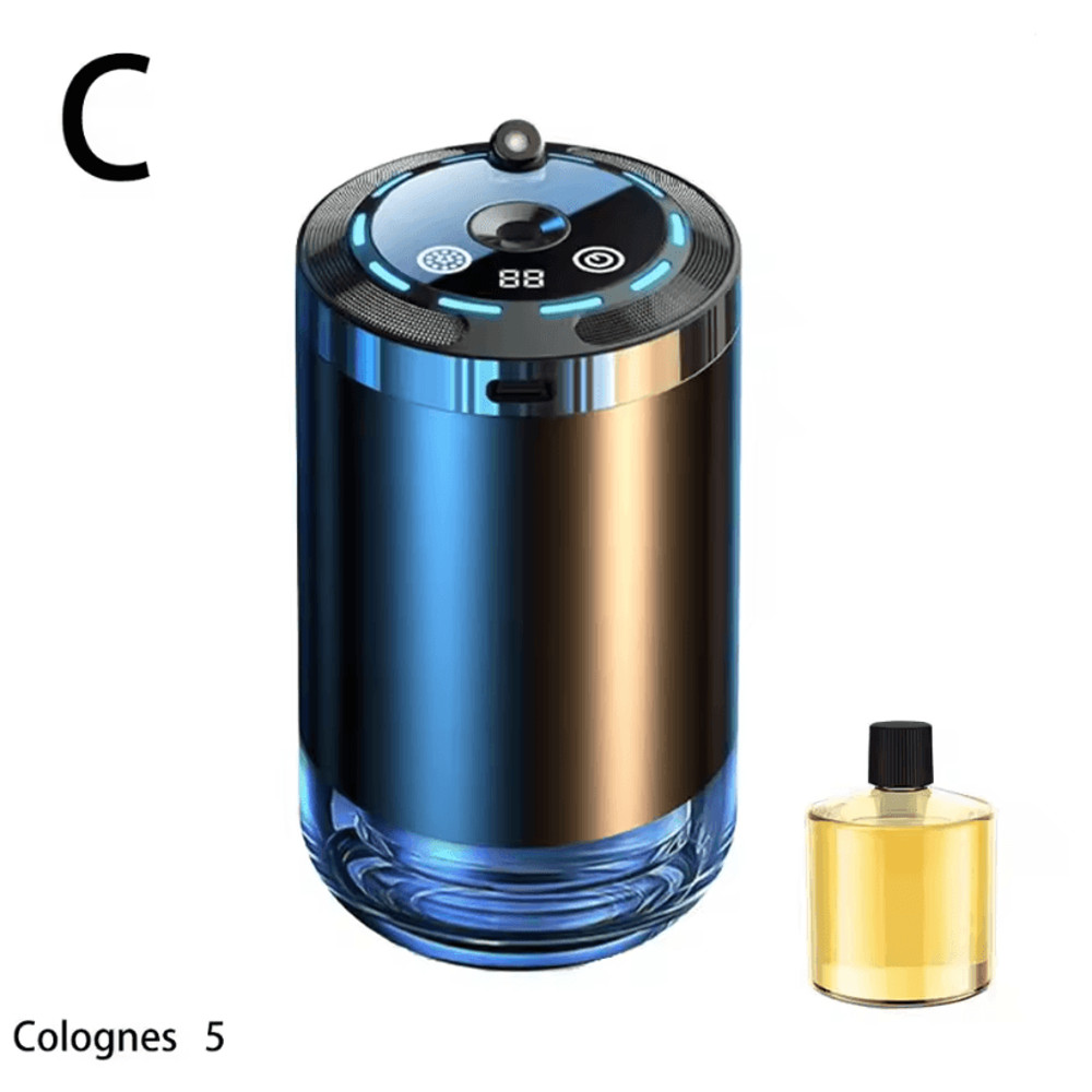 Smart Car Air Freshener Rechargeable Car Aroma Diffuser With Adjustable Intensity 4