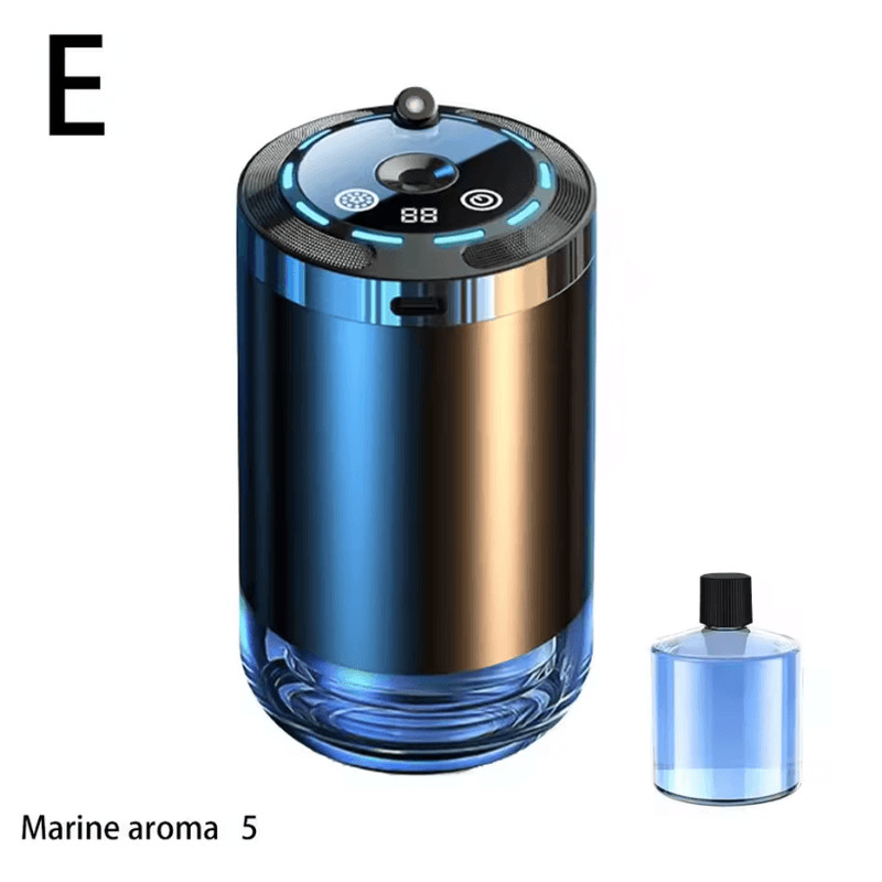 Smart Car Air Freshener Rechargeable Car Aroma Diffuser With Adjustable Intensity 6