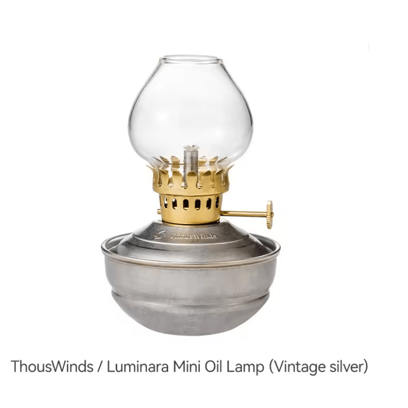 ThousWinds Luminara Mini Oil Lamp Portable Retro Windproof Mini Lantern 2