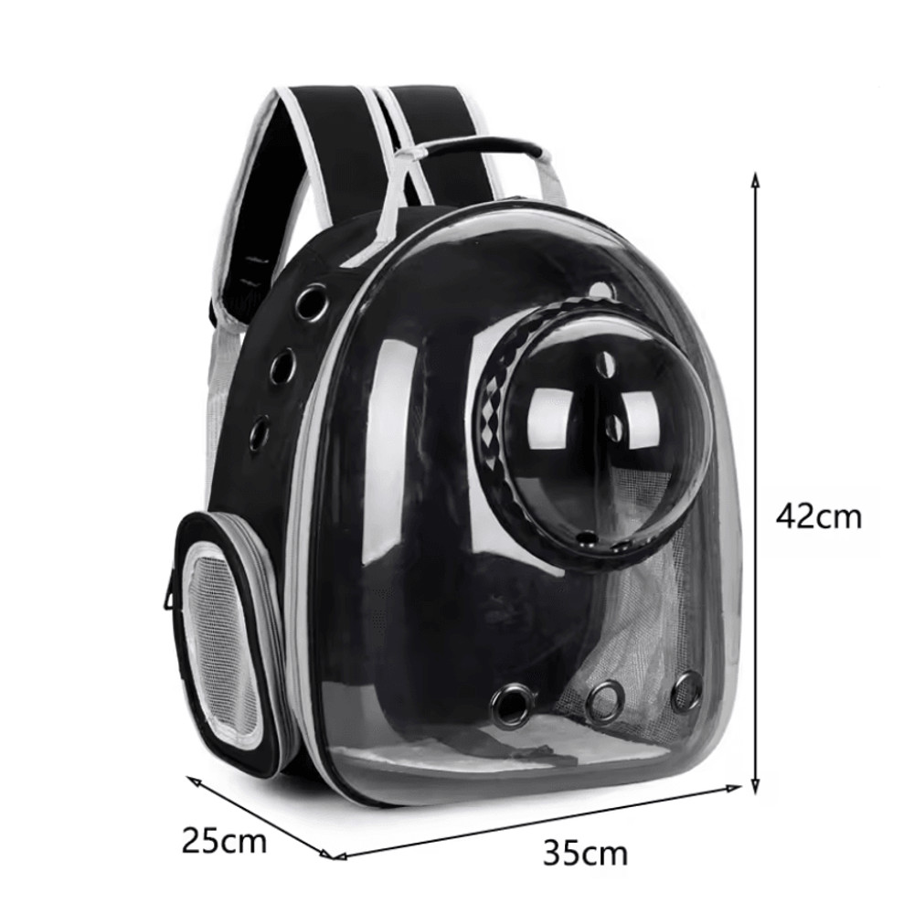Portable Transparent Pet Backpack Space Capsule Carrier For Cats Dogs 1