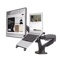 Dual Arm Monitor Mount With Gas Spring For Monitor And Laptop Stand 5