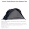 Four Season Lightweight Single Person Camping Tent 2