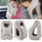 Inflatable Chin Support Travel Pillow Air Cushion For Neck And Headrest 0